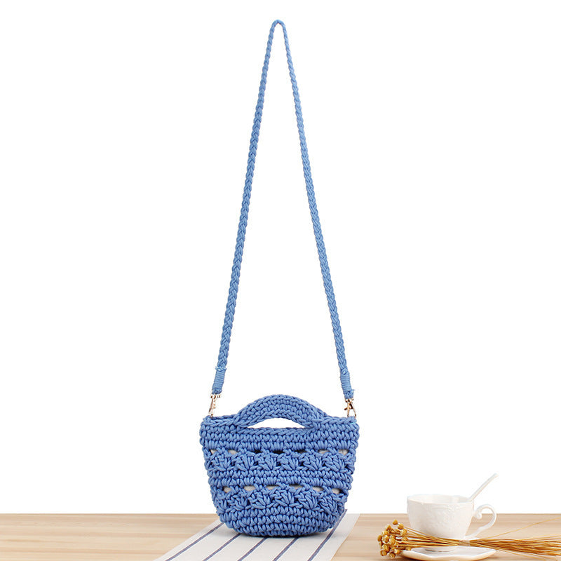 Hand-knotted shoulder bag Bowlift