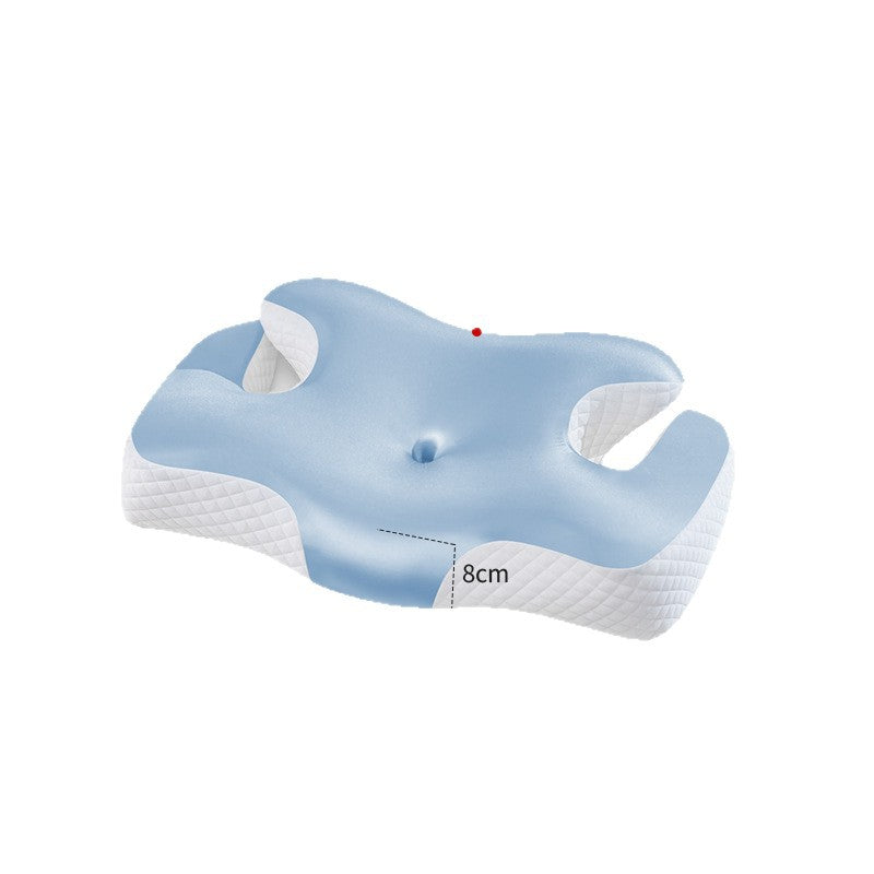Ergonomic Pillow With Support For Neck And Back Bowlift