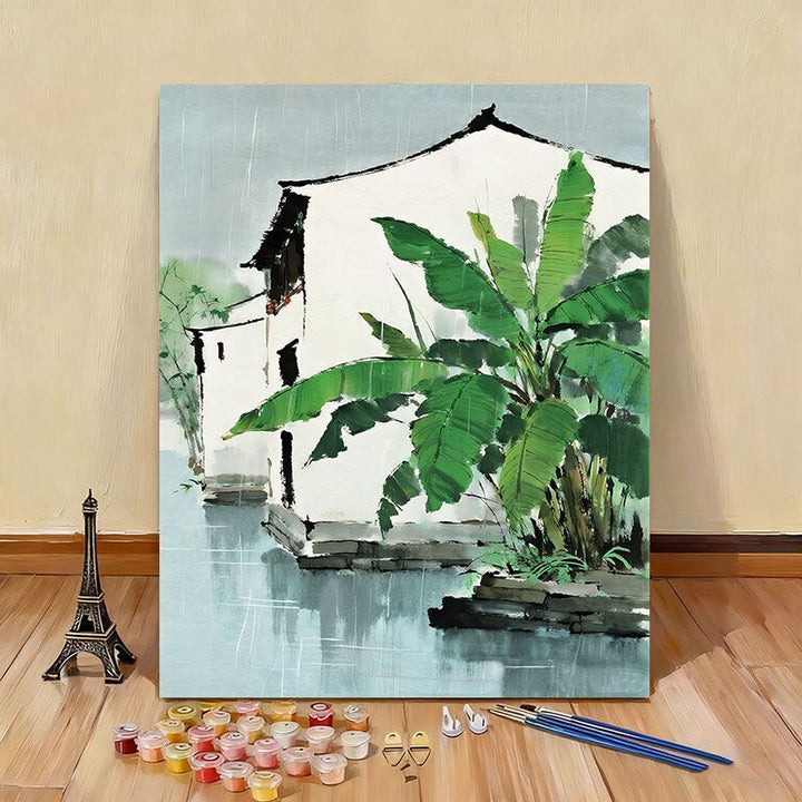DIY Botanical Art Painting Kit Bowlift