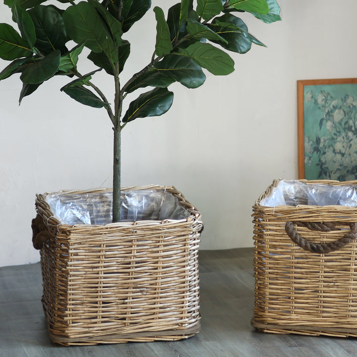 Storage basket with handcrafted details Bowlift