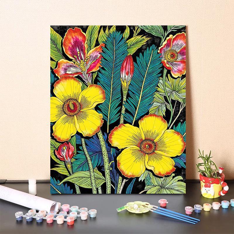Tropical Botanical Painting Kit Bowlift