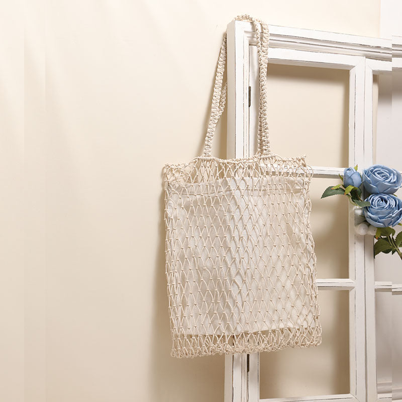 Net carry bag with ergonomic handles Bowlift