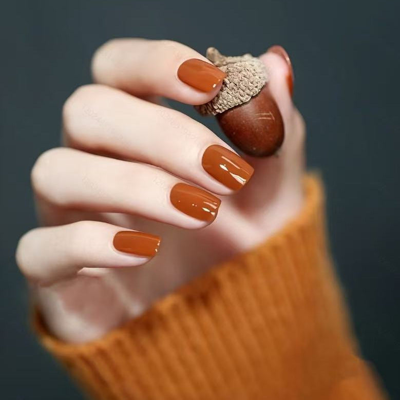 Glossy Press-On Nail Tips Bowlift