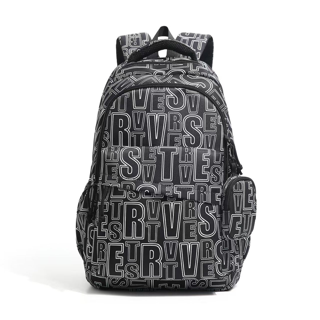 Backpack with trendy lettering Bowlift