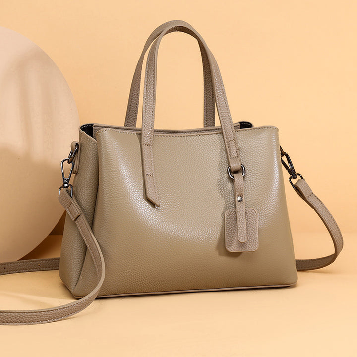 Textured Leather Tote Bag Bowlift 1785771205