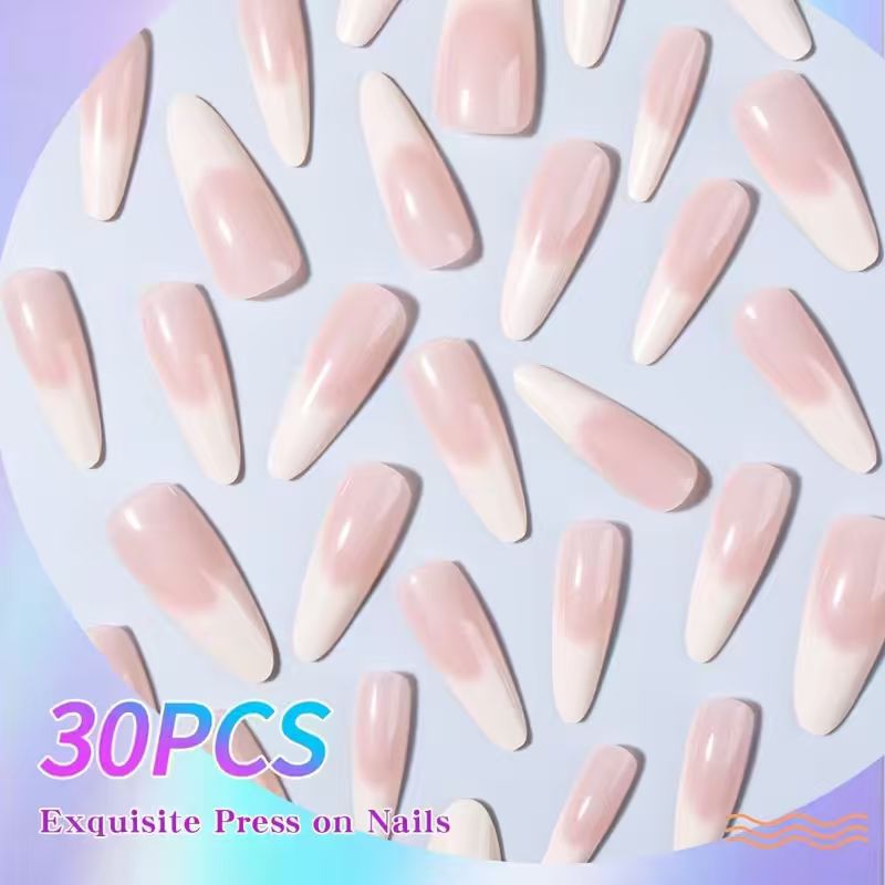 Elegant Press-On Nails Bowlift