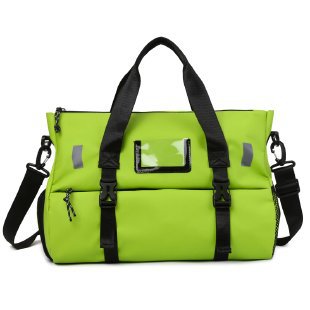 Sporty travel bag with innovative carrying system and durable material Bowlift