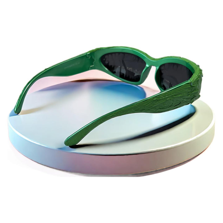 Ladies futuristic sunglasses with innovative and unique frame Bowlift