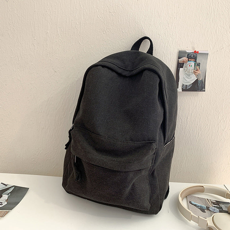 Vintage Canvas Backpack Bowlift