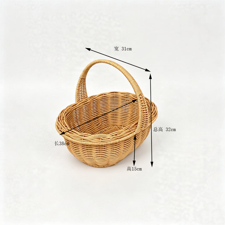 Woven Storage Baskets Set Bowlift