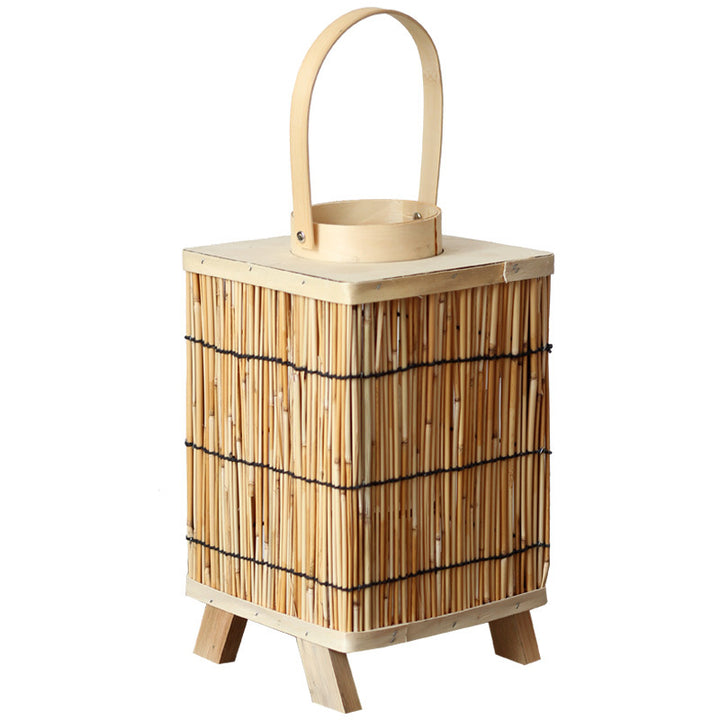 Stylish lantern made of natural materials Bowlift