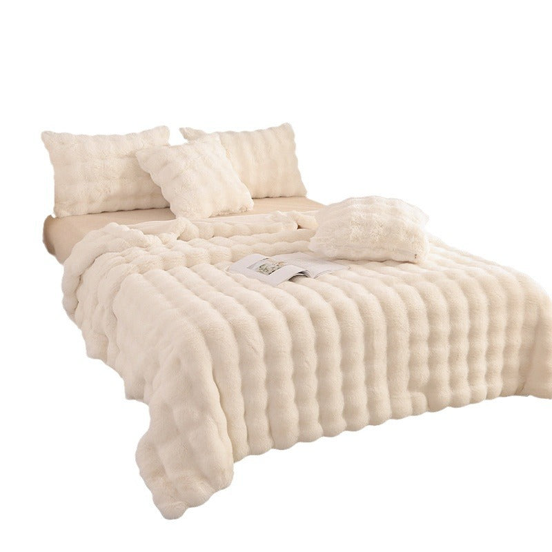 Luxury Fuzzy Faux Fur Blanket