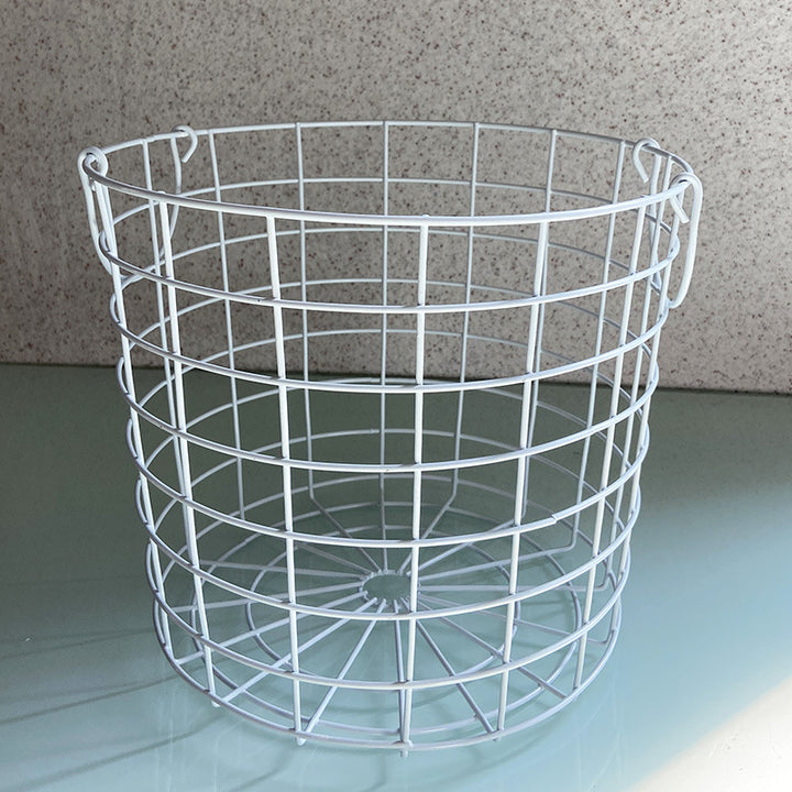 Unisex wire basket with ergonomic carrying lid Bowlift