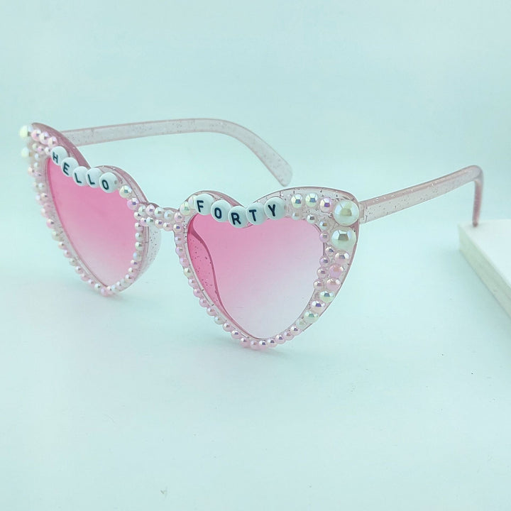 Decorative Birthday-Themed Fashion Sunglasses Bowlift
