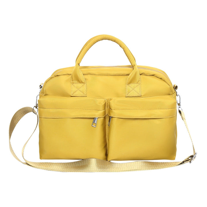 Multifunctional Tote Bag With Practical Exterior Pockets Bowlift
