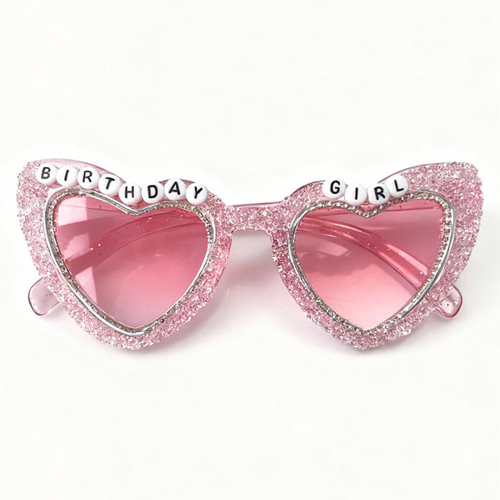 Heart-Shaped Celebration Sunglasses Bowlift