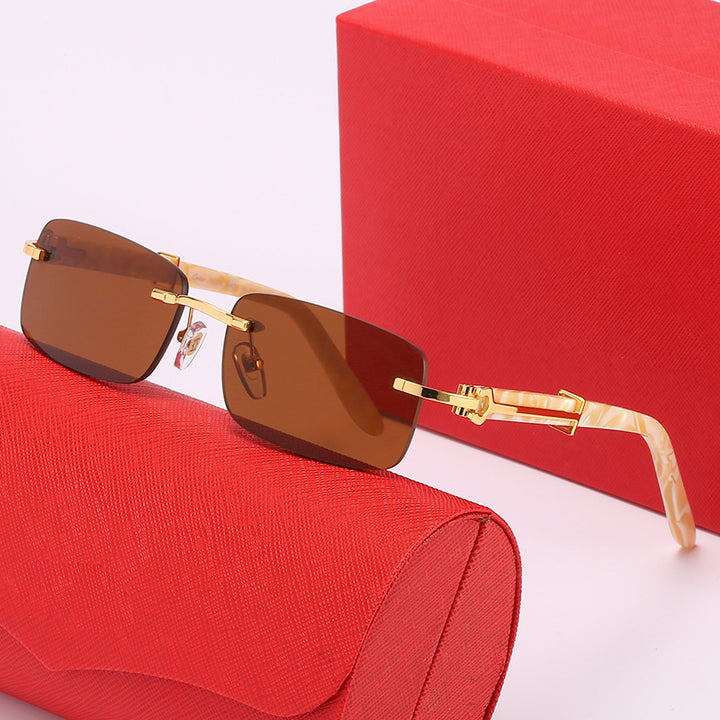 Women elegant Rectangular Glasses Bowlift