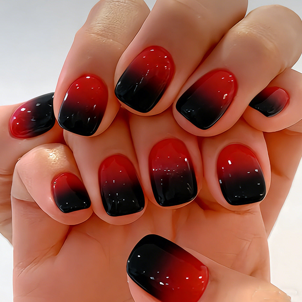 Ombre Stiletto Press-On Nail Art Bowlift