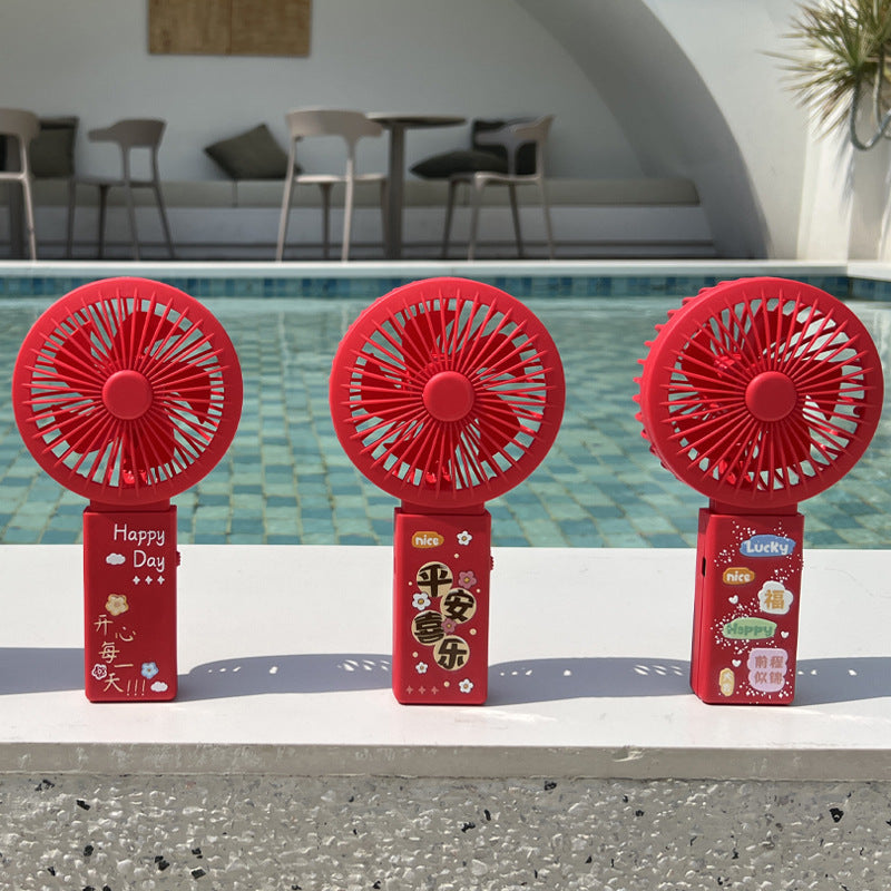 Women's Portable Mini Fan with Decorative Design Bowlift