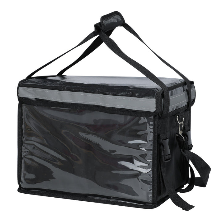 Women's practical cooler bag with transparent viewing windows Bowlift