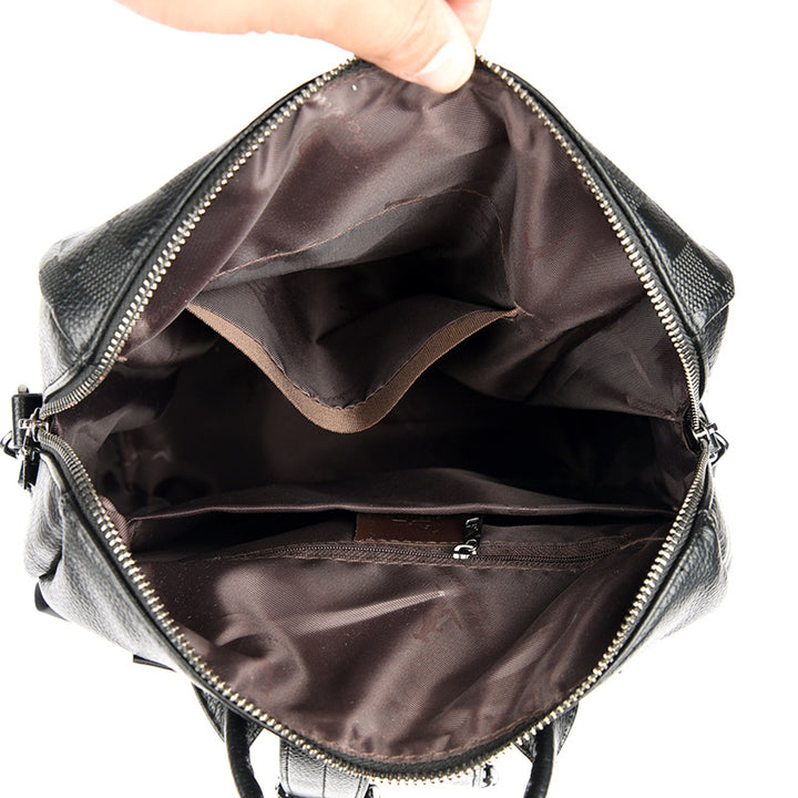 Checkered Pattern Stylish Backpack Bowlift