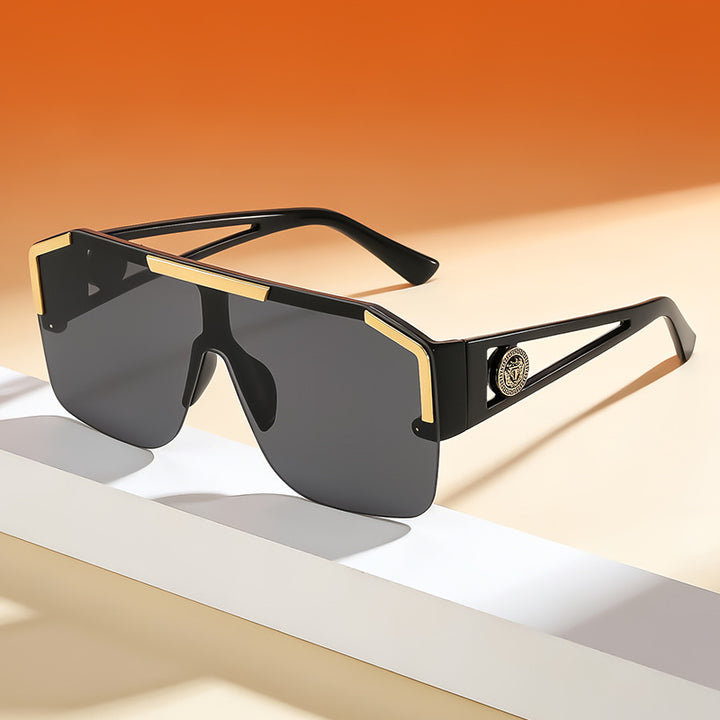 Oversized Geometric Sunglasses Bowlift