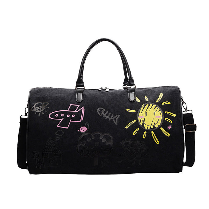 Artistic Doodle Travel Duffle Bag Bowlift