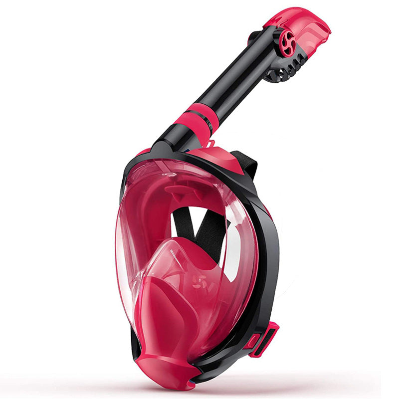 Full Face Snorkel Mask with Innovative Breathing System Bowlift