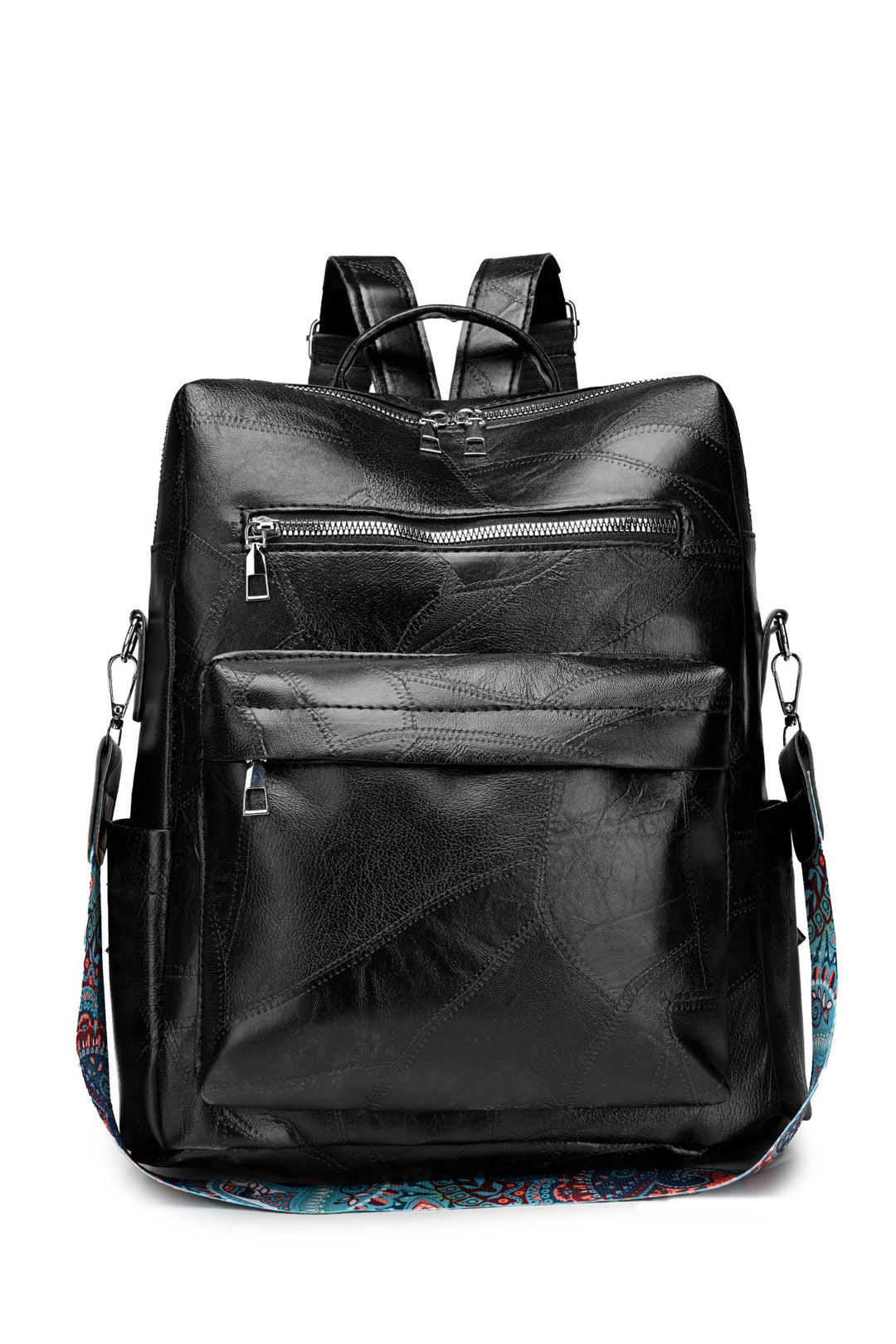 Stylish Leather Backpack Bowlift