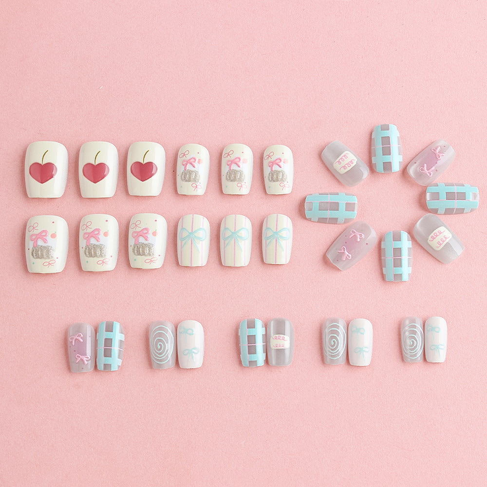 Cute Decorative Nail Art Set Bowlift