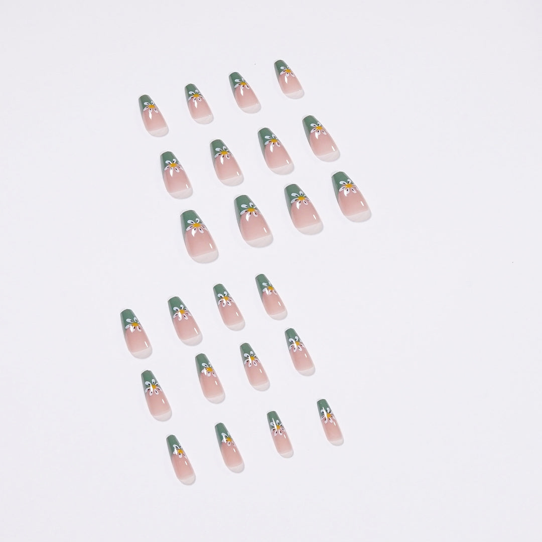 Artful Nail Art with Floral Patterns Bowlift