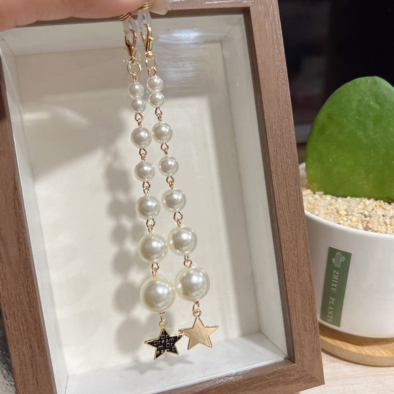 Glamorous Long Pearl Drop Earrings Bowlift