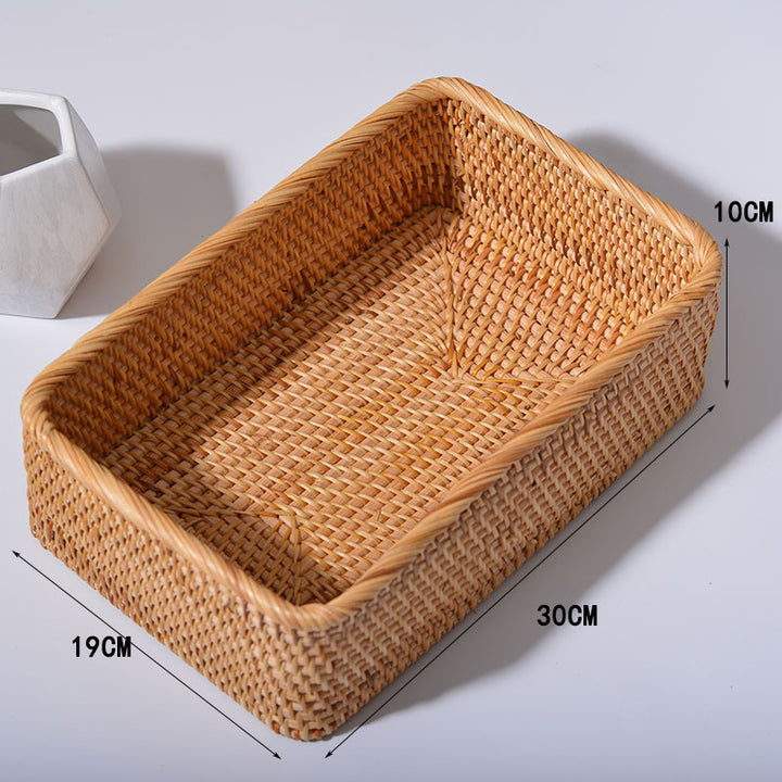 Women's braided storage basket Bowlift