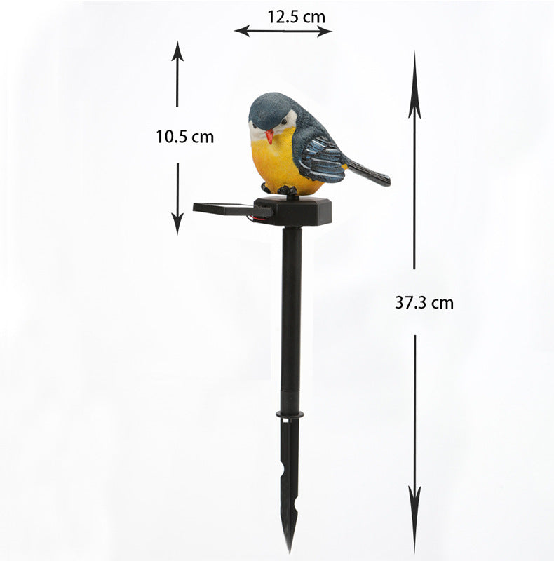 Realistic Solar-Powered Predator Owl Garden Stake With Motion Sensor Bowlift