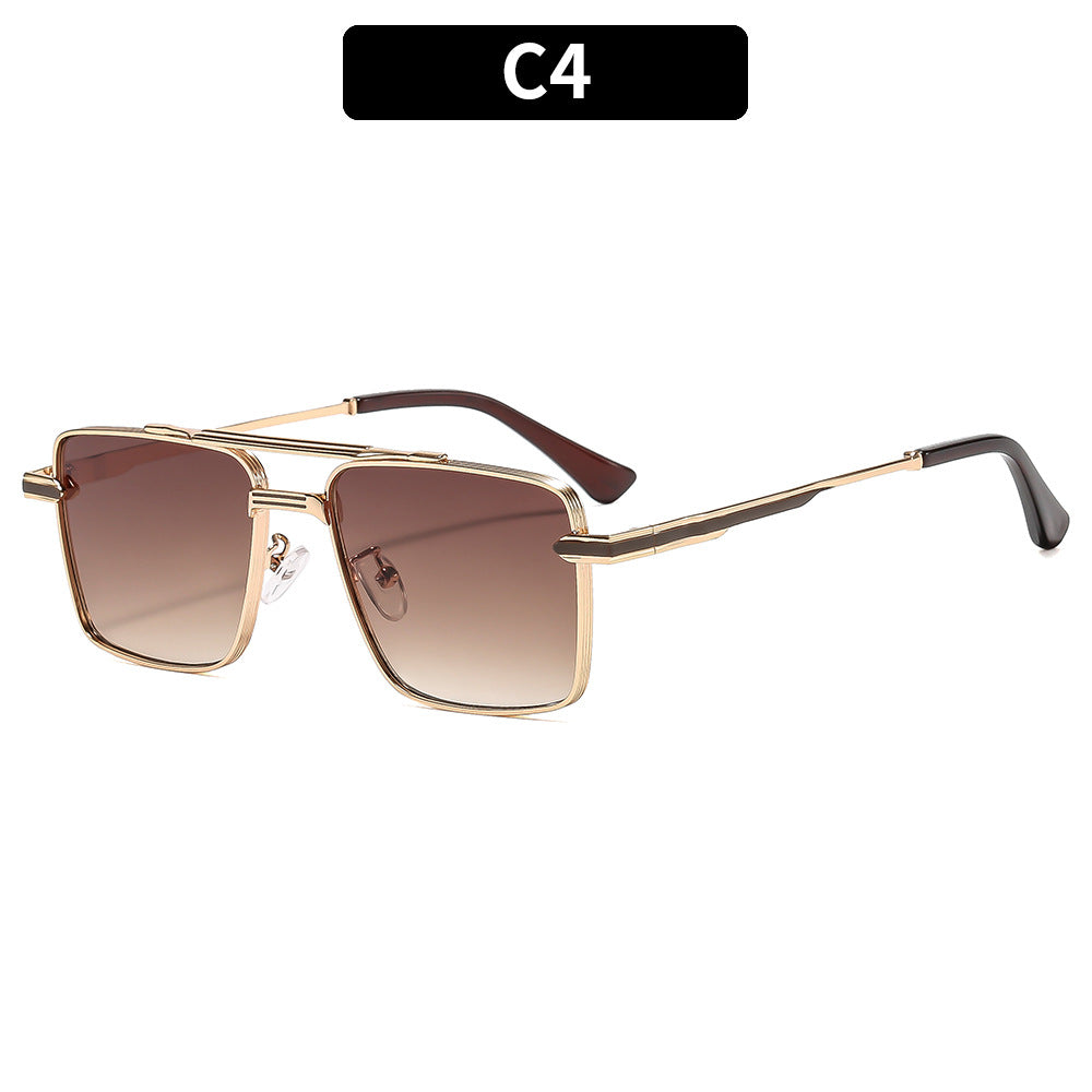 Modern Geometric Square Sunglasses