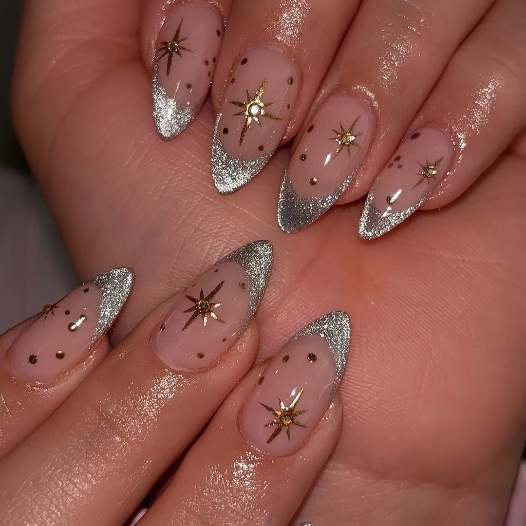 Premium Decorative Press-On Nail Collection Bowlift