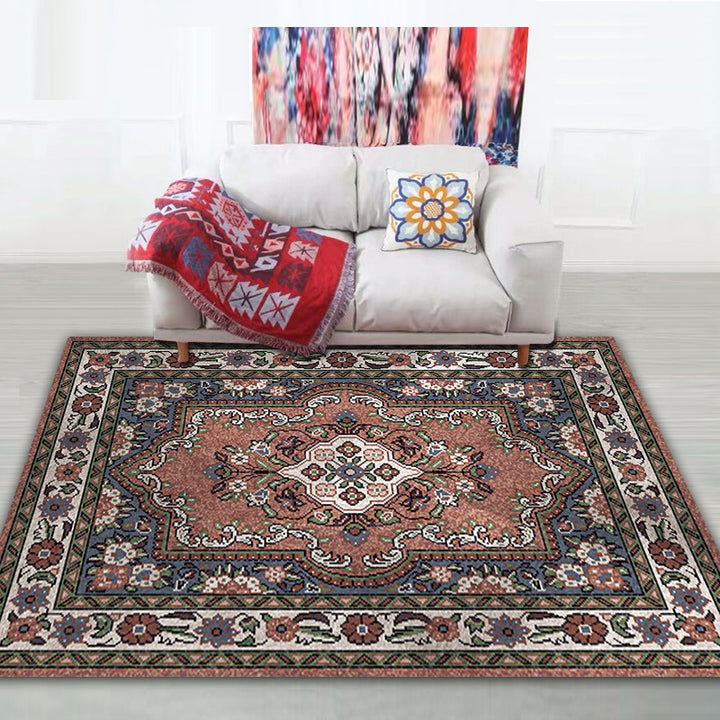 Decorative Oriental Inspired Carpet