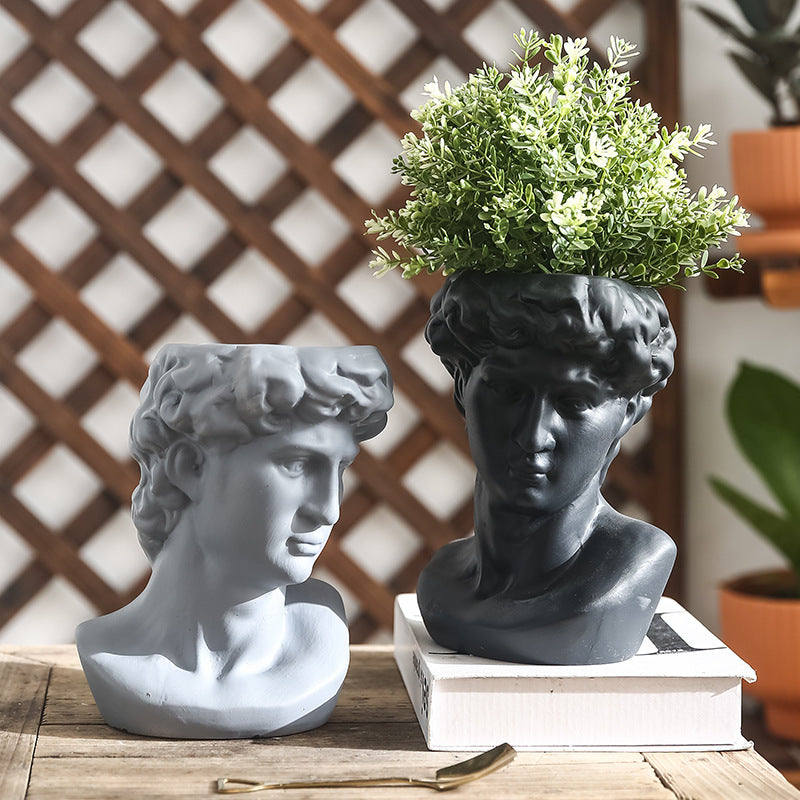 Decorative head vase Bowlift
