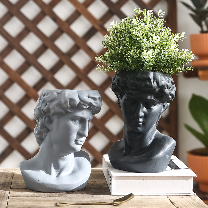 Decorative head vase Bowlift
