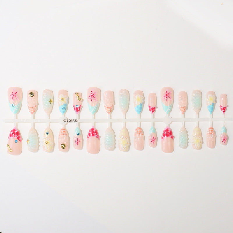 Creative Glitter Nail Tips Set Bowlift