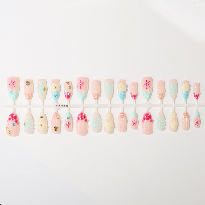 Creative Glitter Nail Tips Set Bowlift