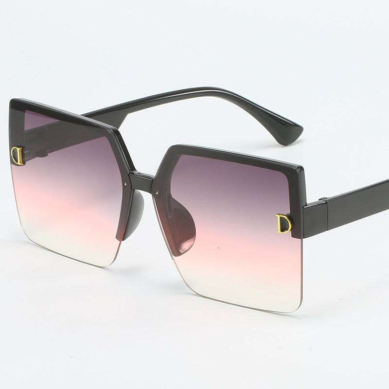 Women's Oversized Sunglasses with High-Quality Gradient Bowlift