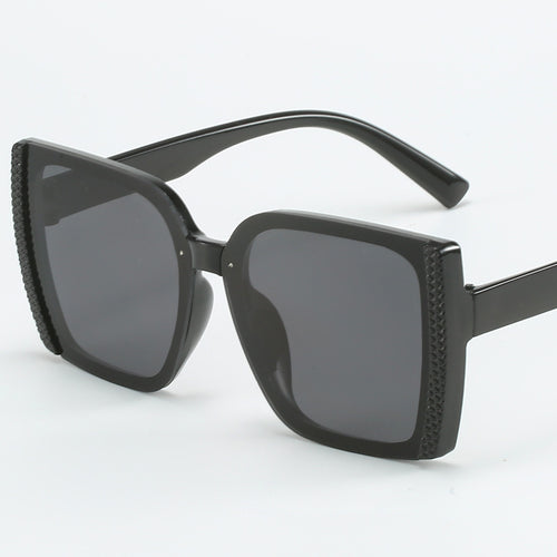 Women oversized designer sunglasses in modern woven design Bowlift