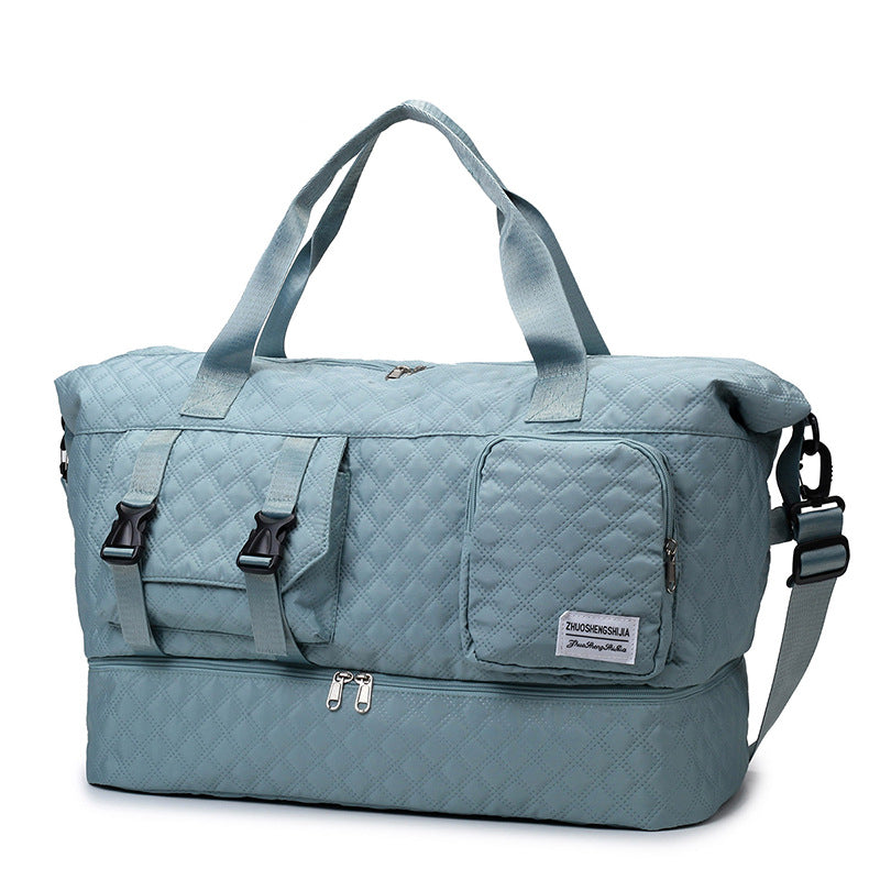 Premium Quilted Travel Tote