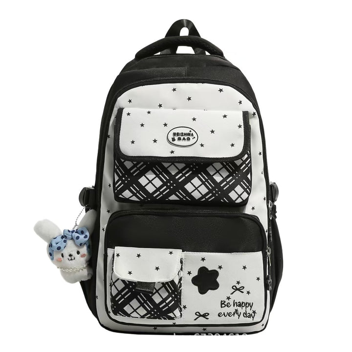 Multi-Compartt Plush Character Backpack Bowlift