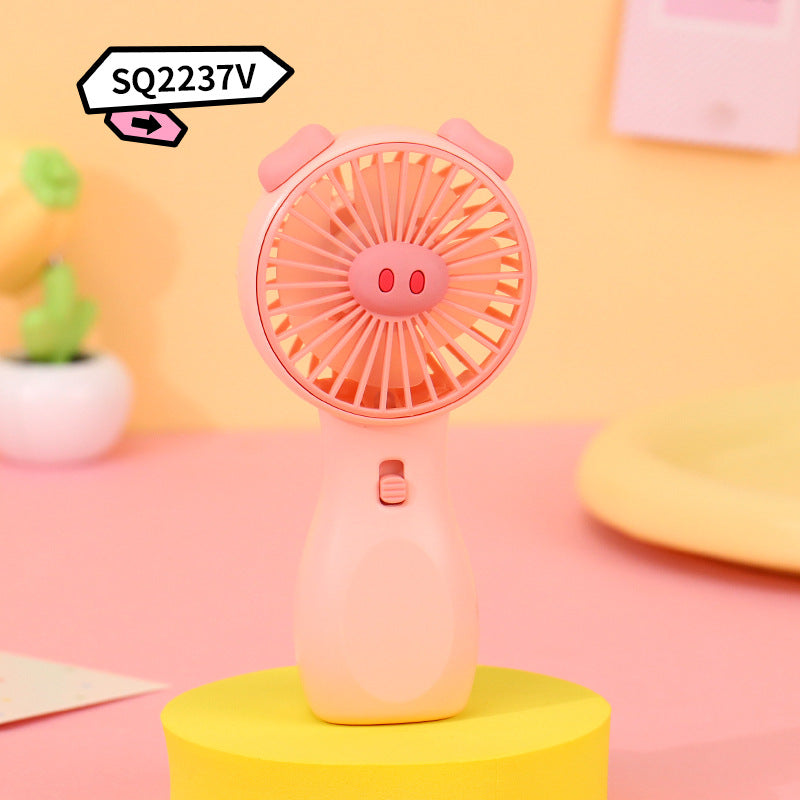 Unisex Hand Fan in Cute Animal Design Bowlift