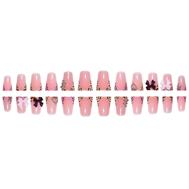 Decorative Thematic Press-On Nail Set Bowlift