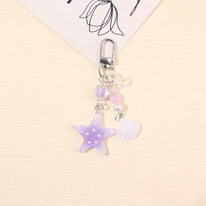 Keychain with Maritime Design and Sparkling Accents Bowlift