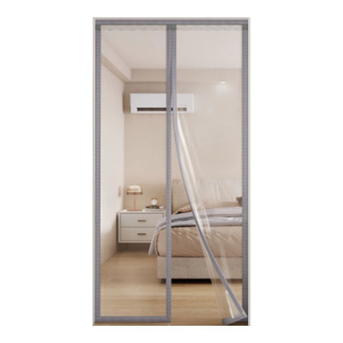 Women's Transparent Sliding Door Curtain Bowlift