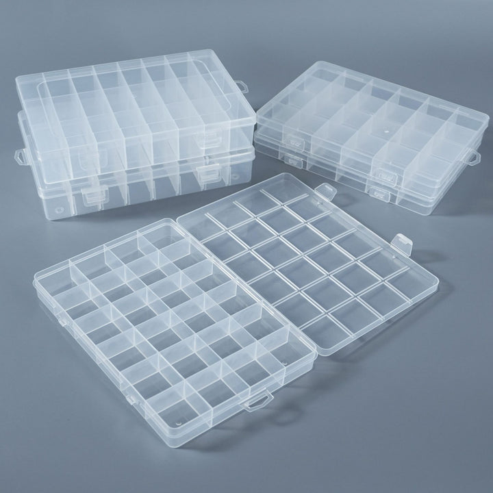 Clear Multi-Section Craft Organizer Bowlift